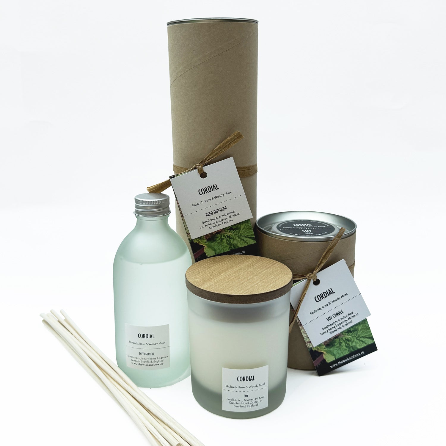 Cordial - Scented Candle and Diffuser Duo