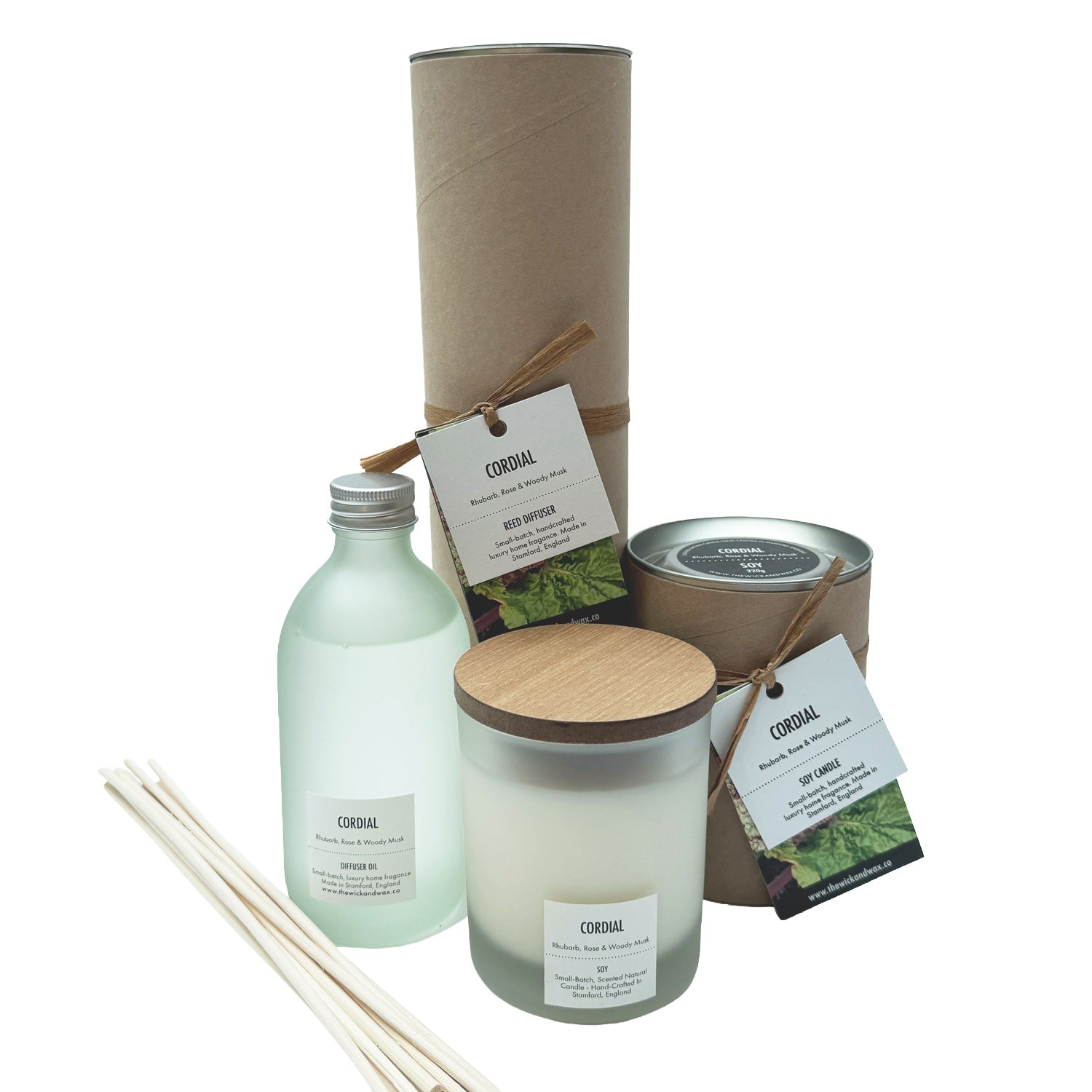 Cordial - Scented Candle and Diffuser Duo