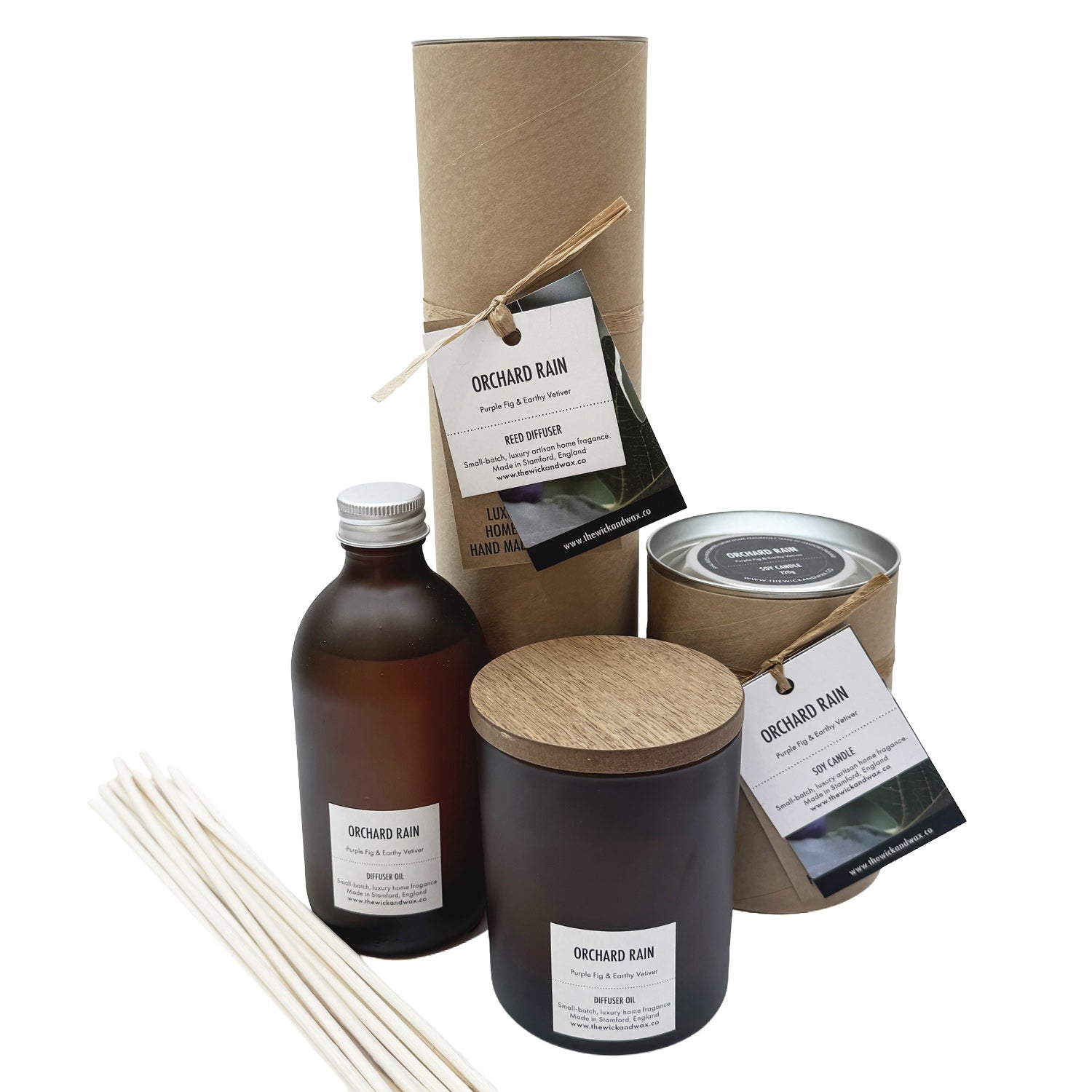 Orchard Rain - Scented Candle and Diffuser Duo