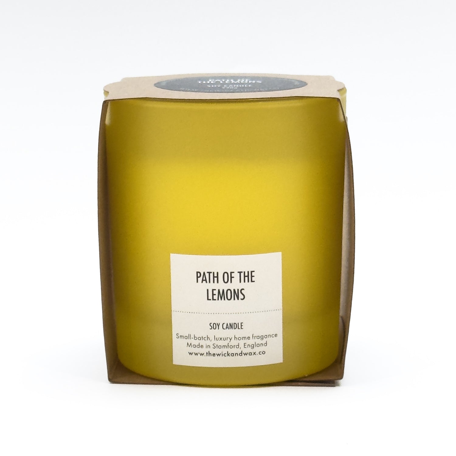 Path Of The Lemons - Scented Soy Candle