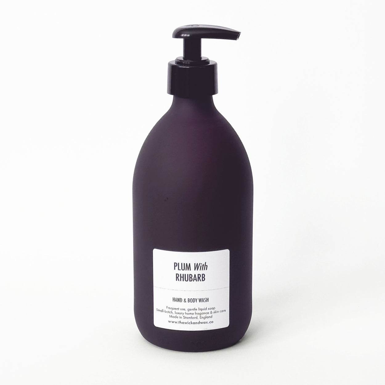 Plum With Rhubarb - Scented Hand & Body Wash
