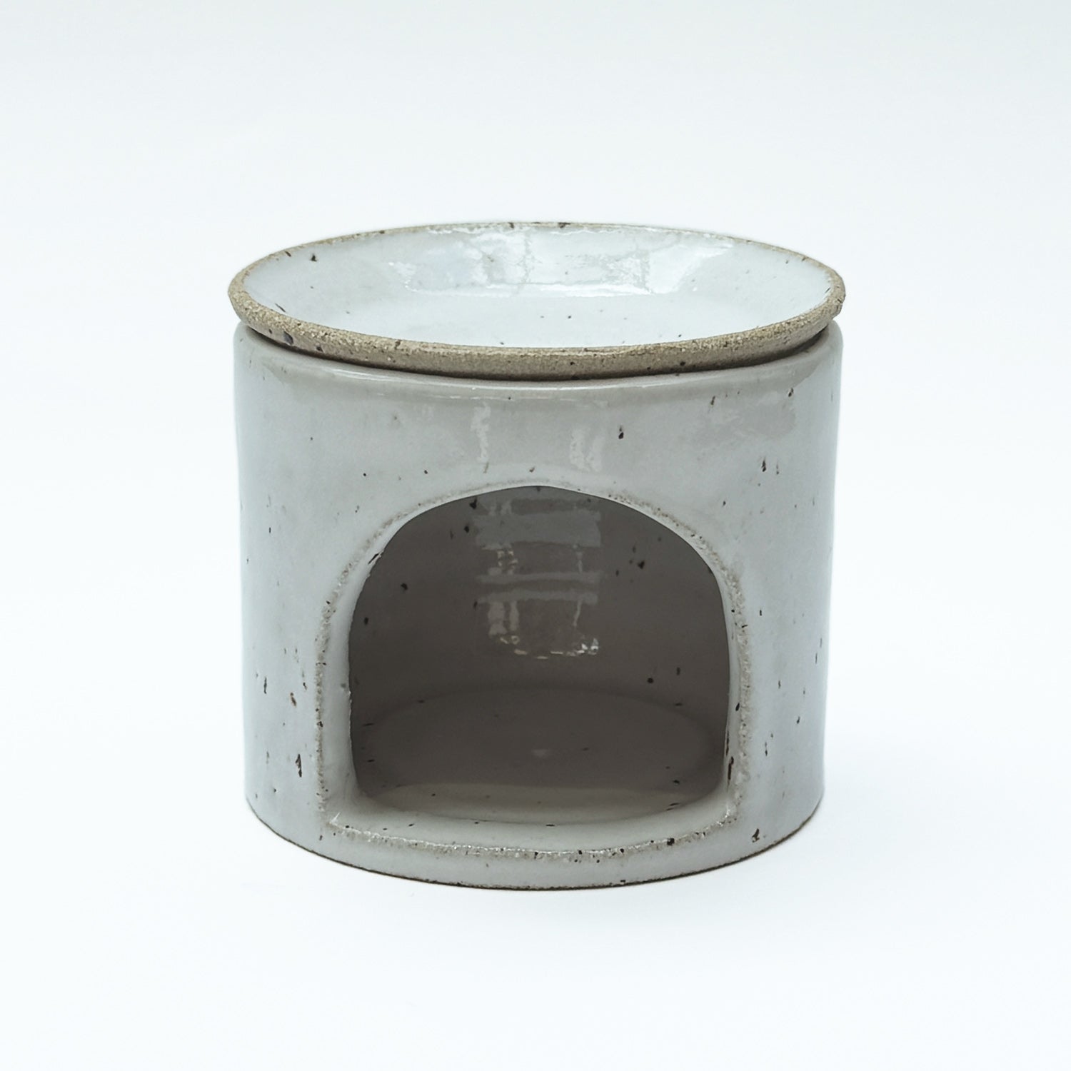Hand Thrown Stoneware Burner - for Oil & Wax Melts