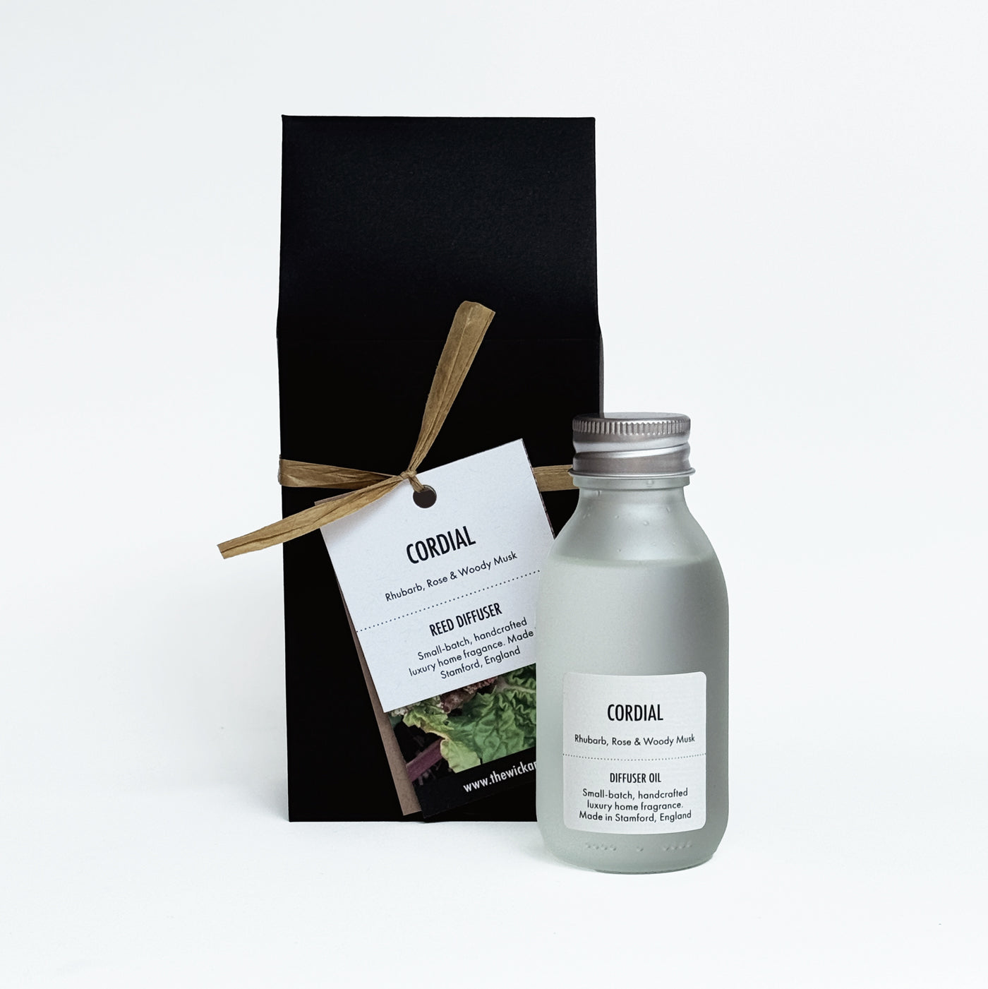 Cordial - Scented Reed Diffuser (Plant-based)