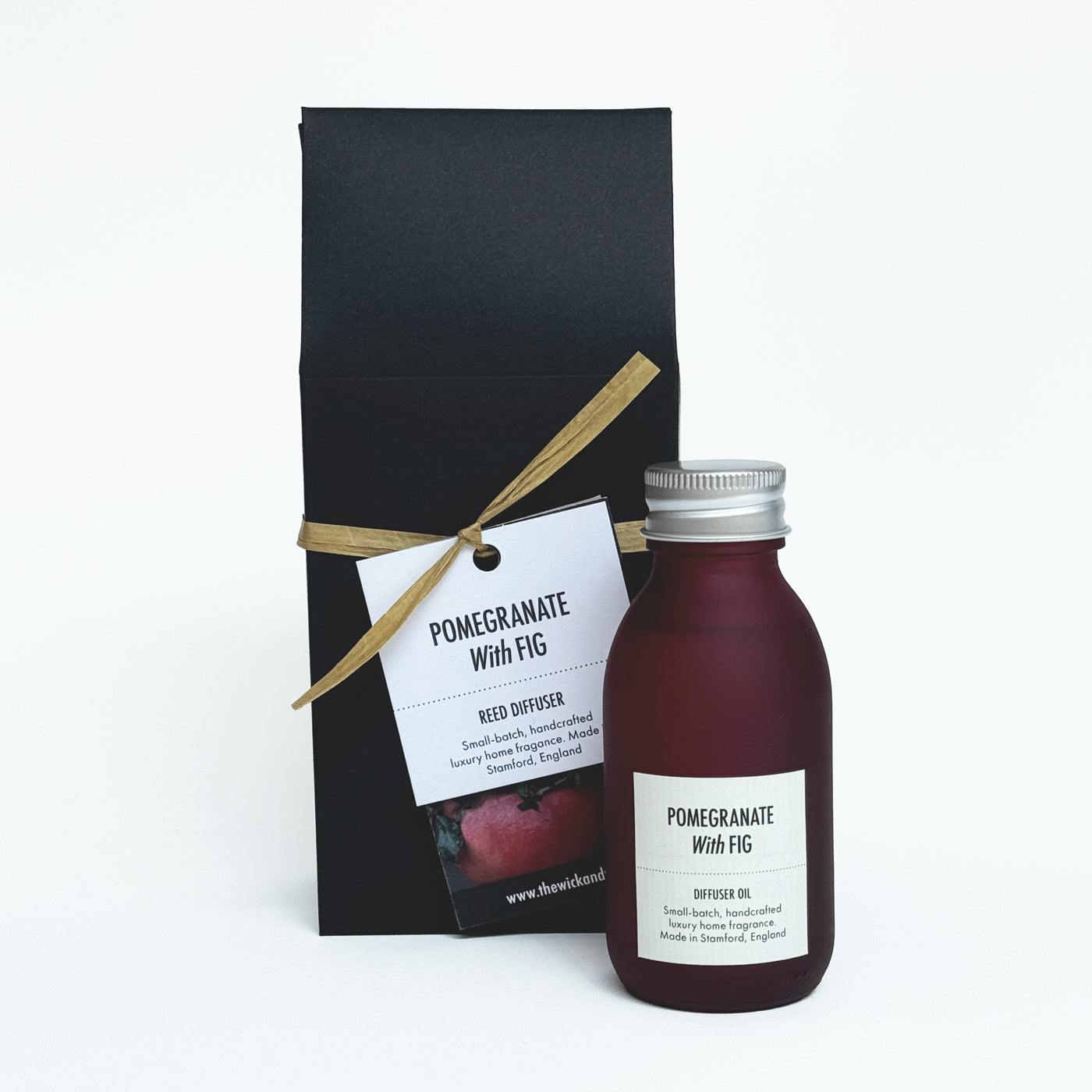 Pomegranate With Fig - Scented Reed Diffuser (Plant-based)