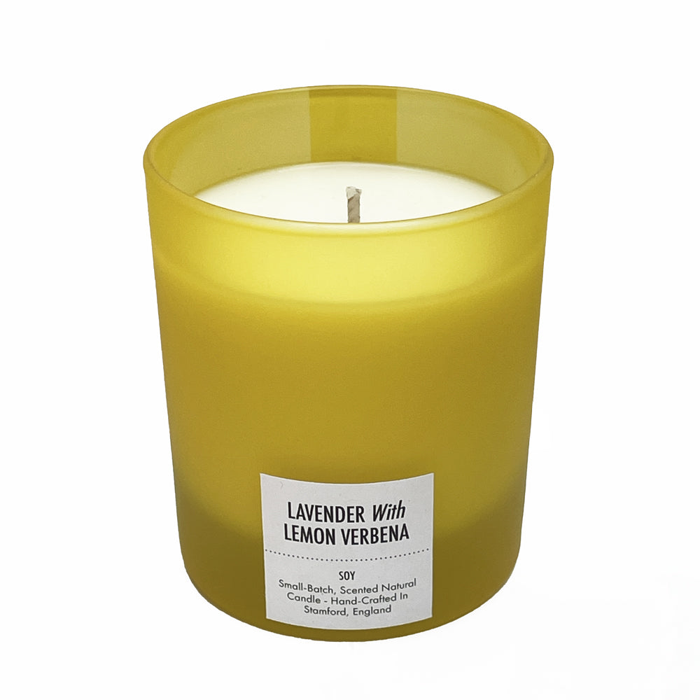 Lavender With Lemon Verbena - Scented Soy Candle