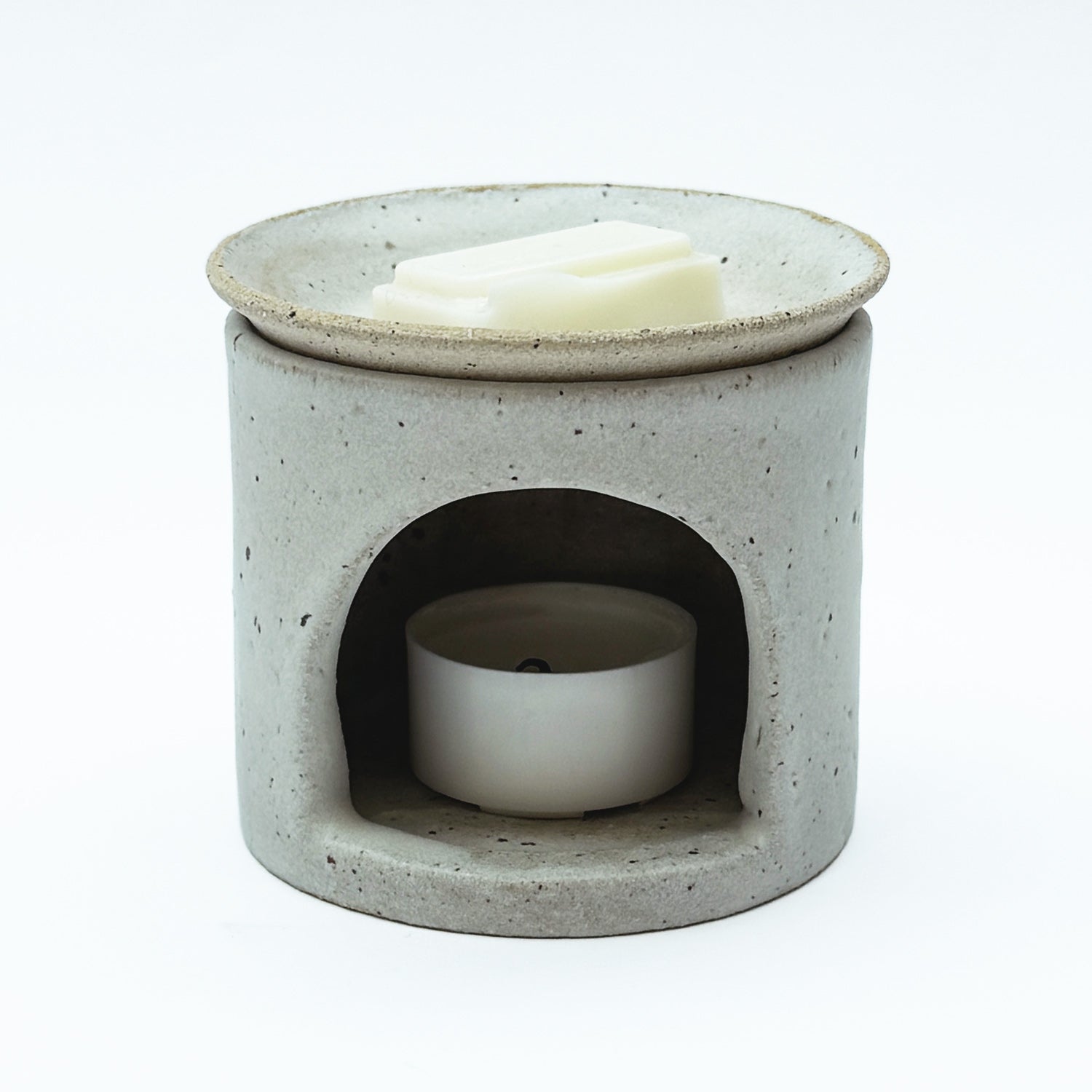 Hand Thrown Stoneware Burner - for Oil & Wax Melts