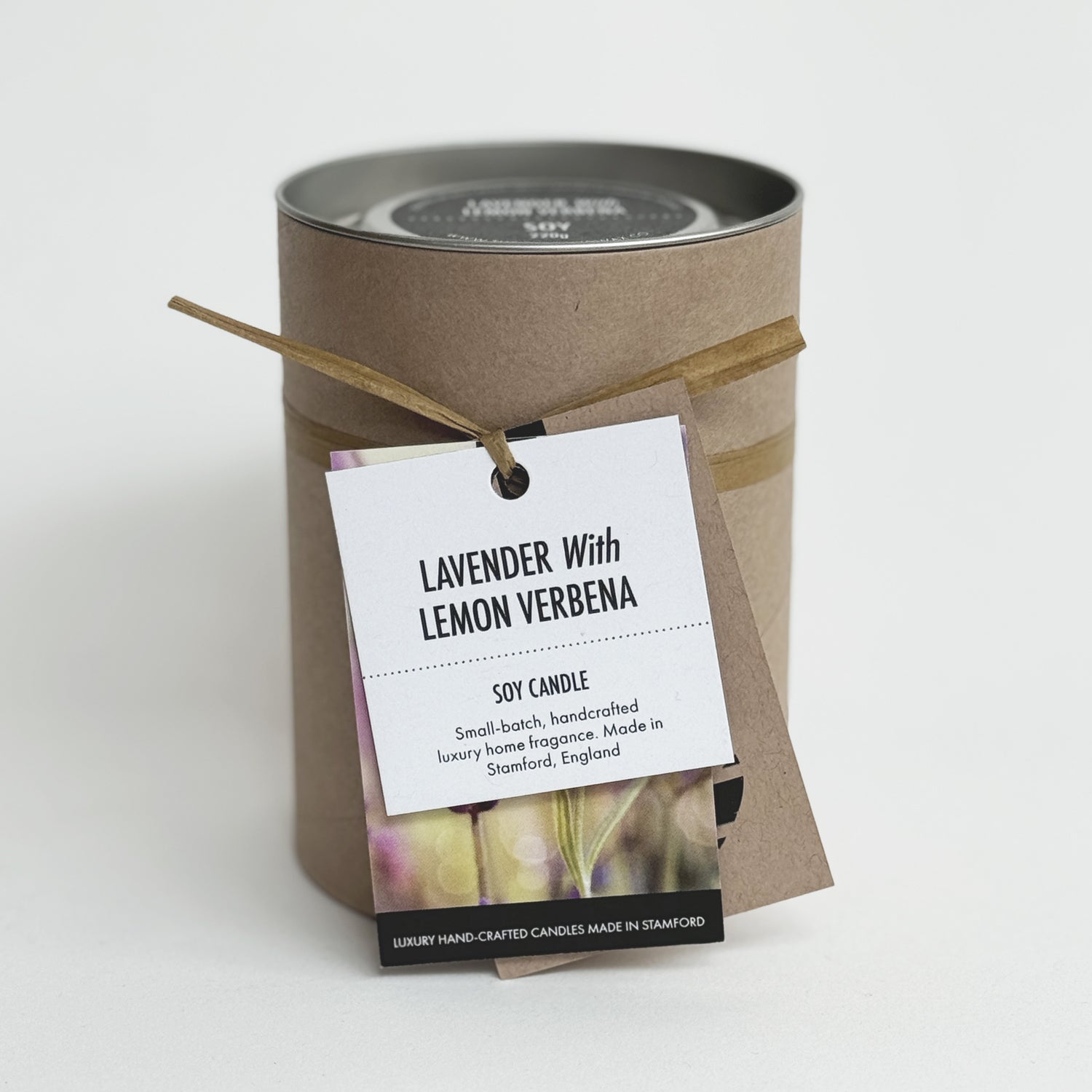 Lavender With Lemon Verbena - Scented Soy Candle