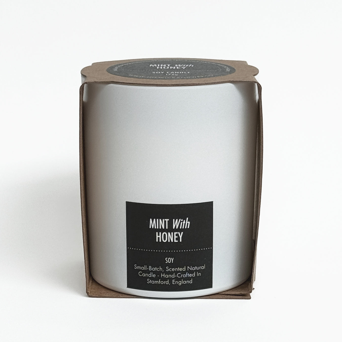 Mint With Honey - Scented Soy Candle