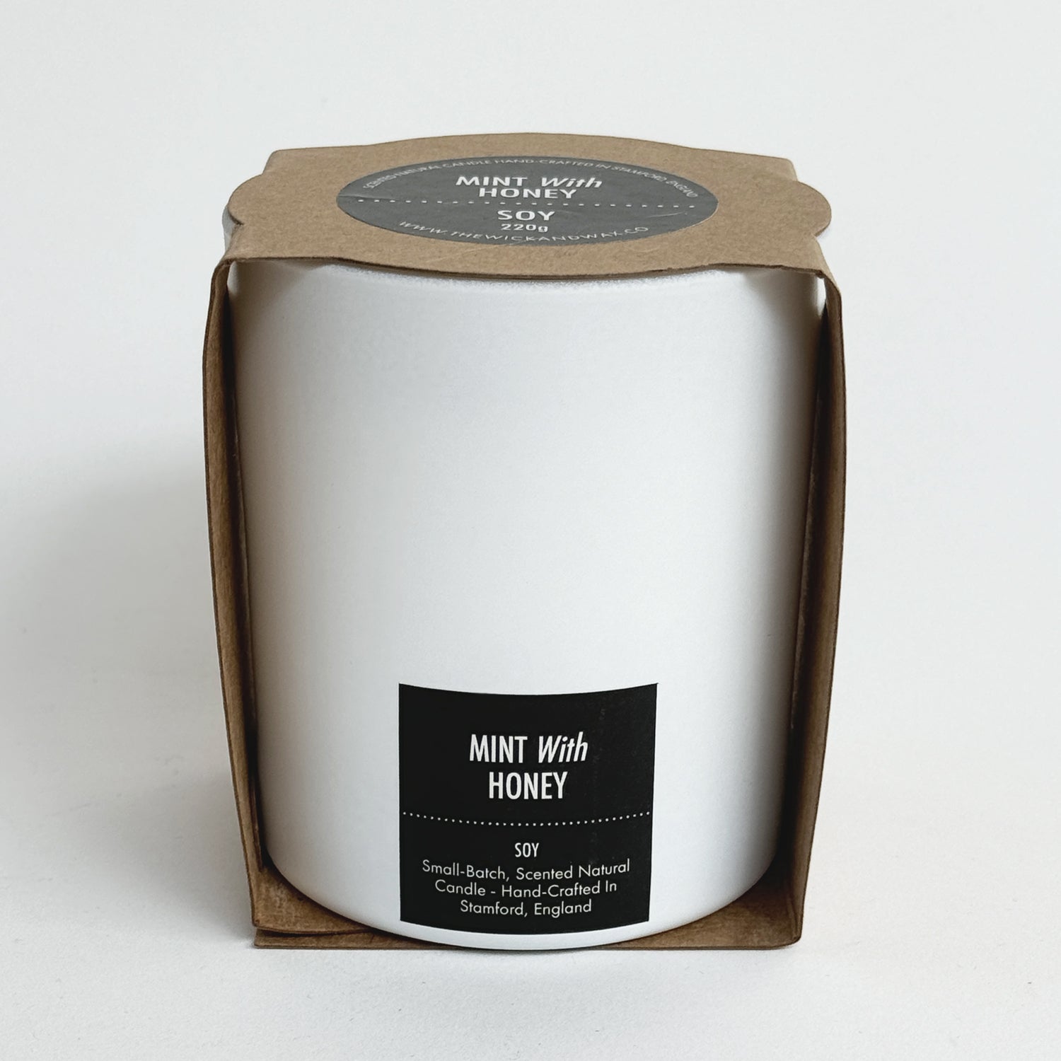 Mint With Honey - Scented Soy Candle