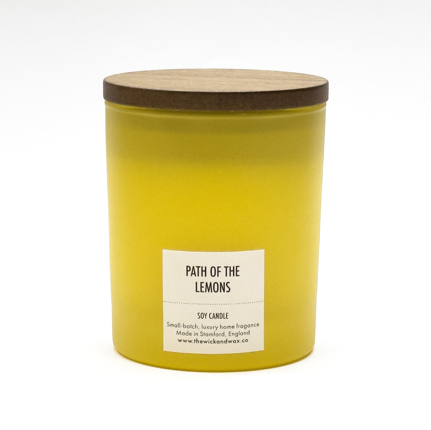 Path Of The Lemons - Scented Soy Candle