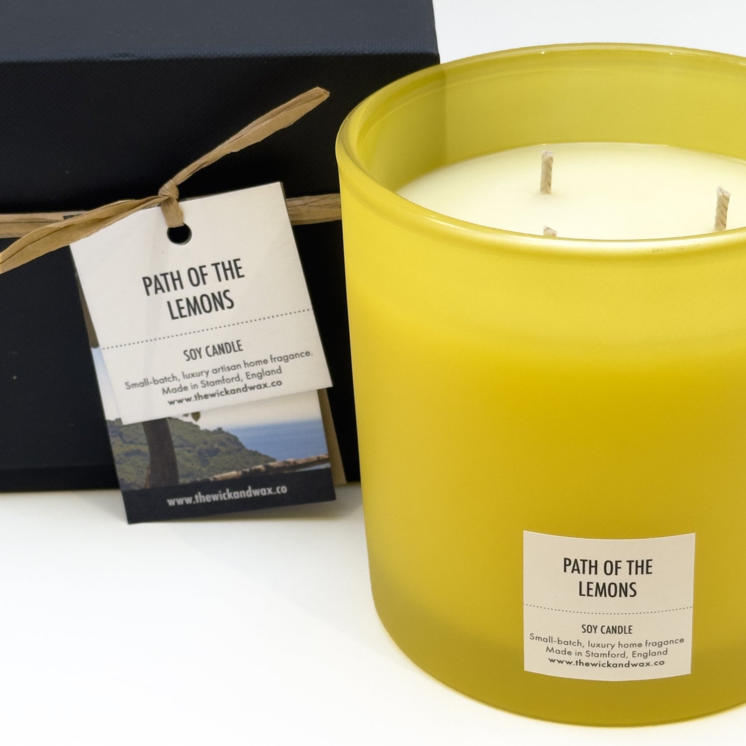 Path Of The Lemons - Scented Soy Candle