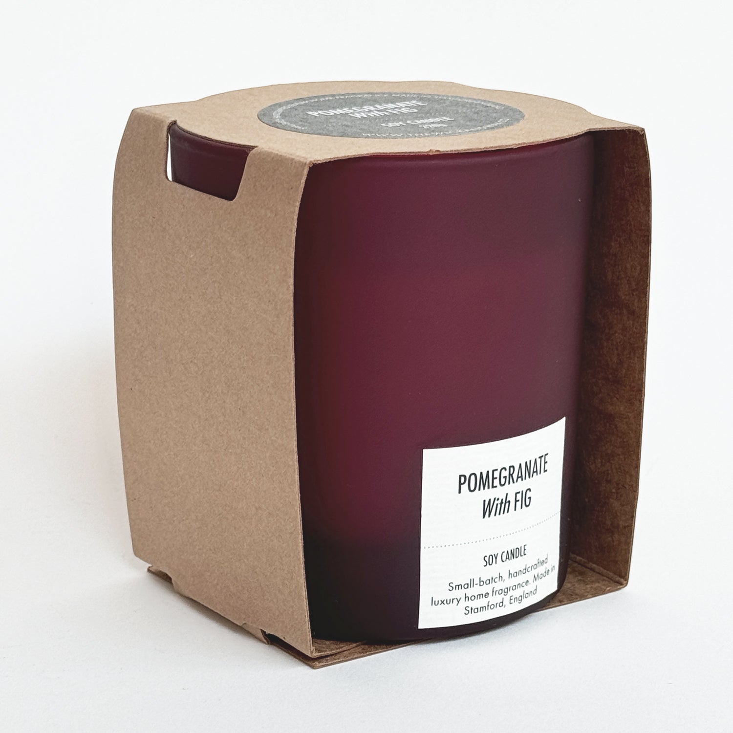 Pomegranate With Fig - Scented Soy Candle