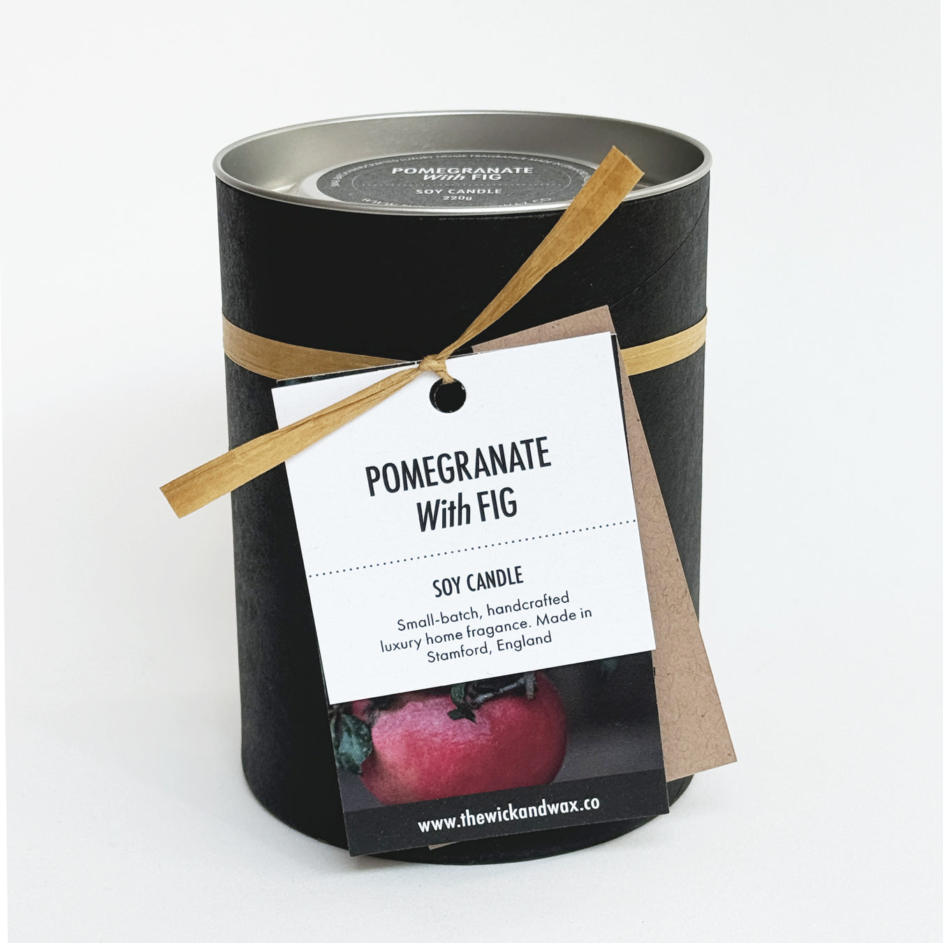 Pomegranate With Fig - Scented Soy Candle