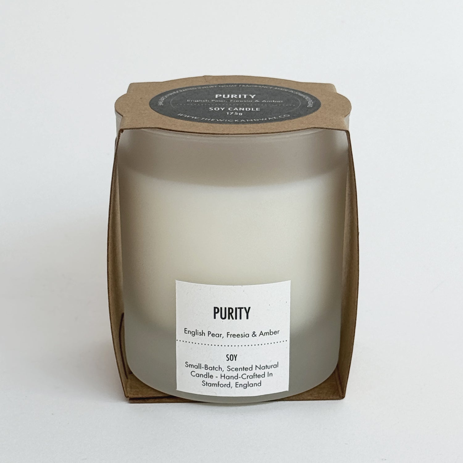 Purity - Scented Soy Candle