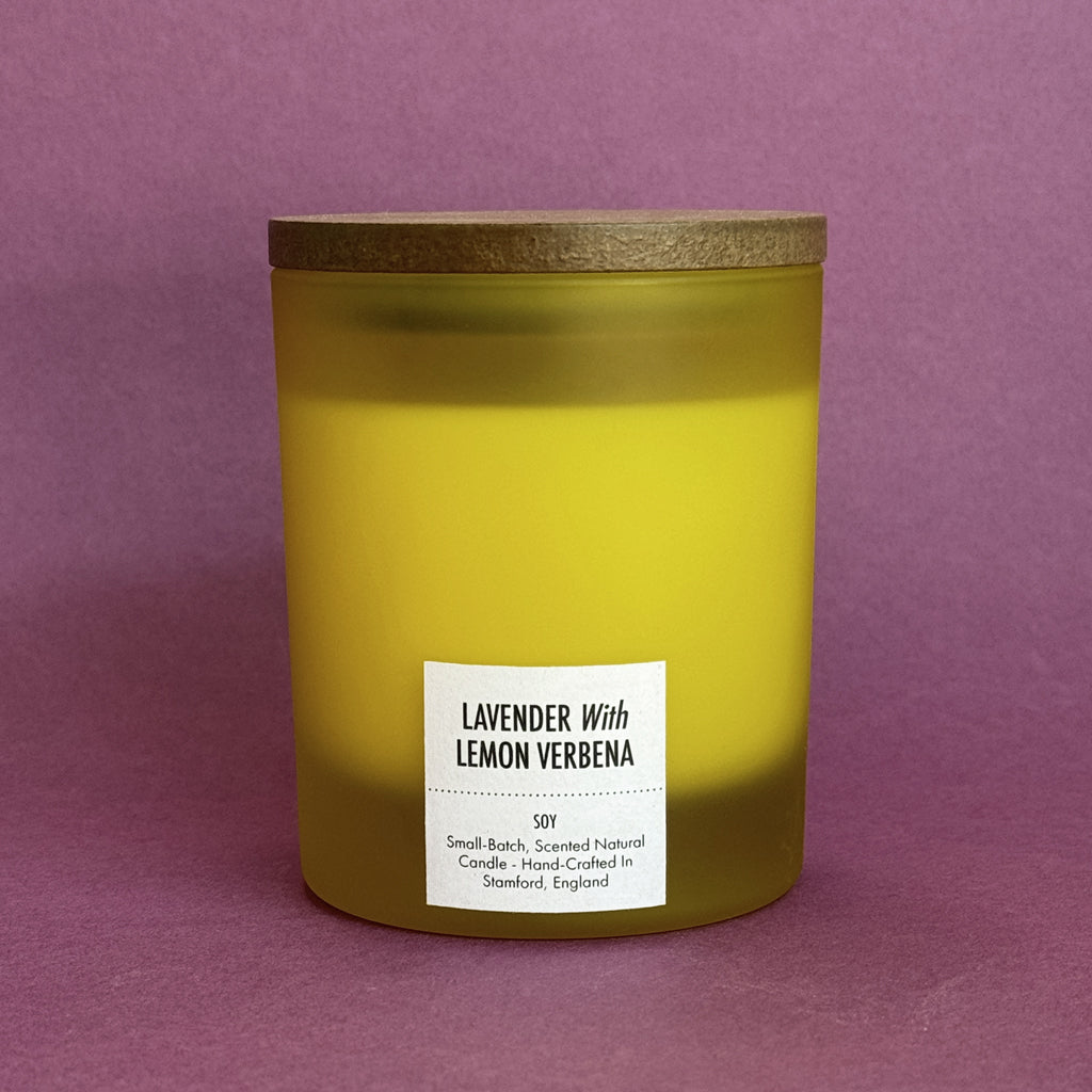 Lavender With Lemon Verbena - Scented Soy Candle