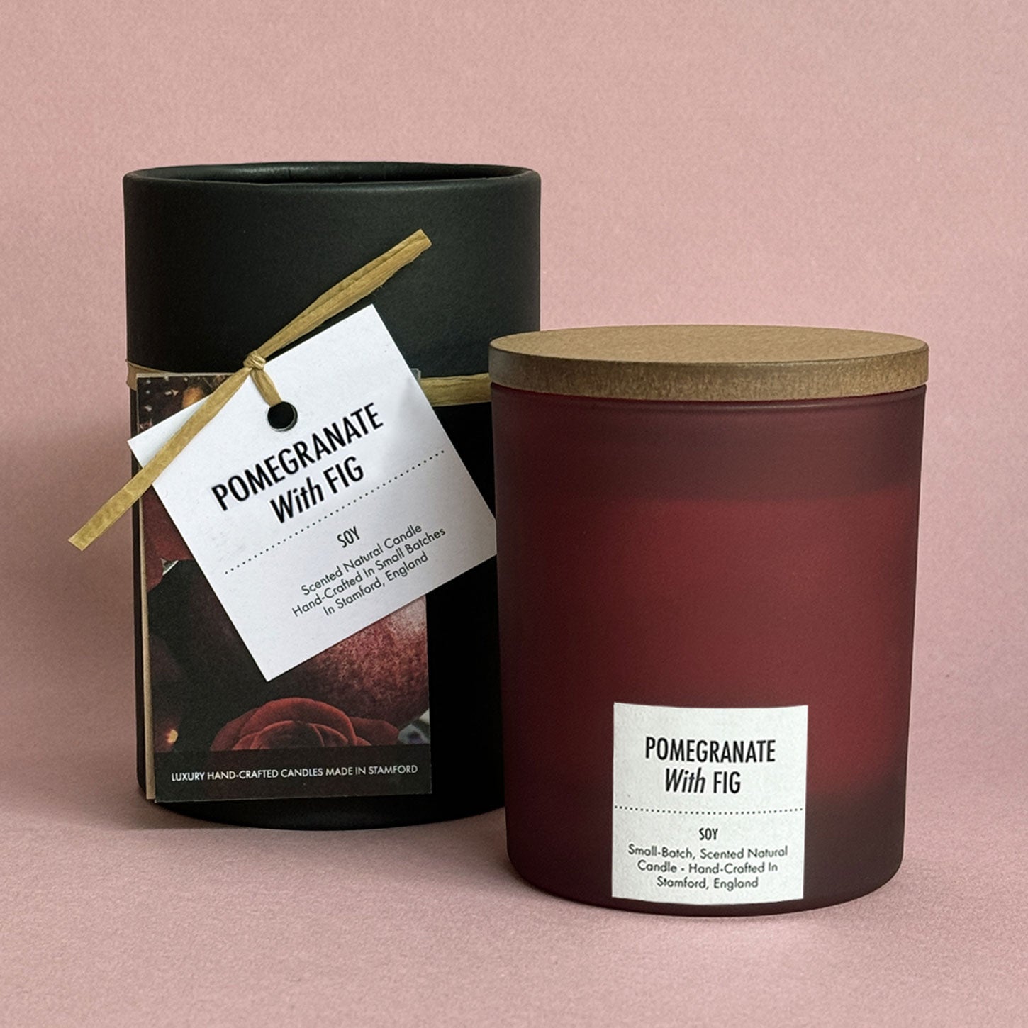 Pomegranate With Fig - Scented Soy Candle